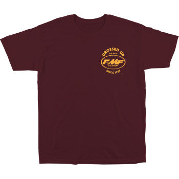FMF Crossed Up T-Shirt - Maroon