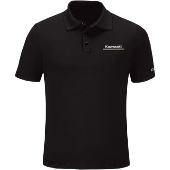 Factory Effex Kawasaki Polo Shirt - Black