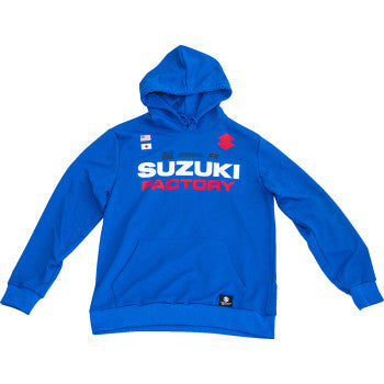 D'COR Visuals Suzuki Factory Sweatshirt - Blue