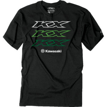 Factory Effex Kawasaki Repeater T-Shirt - Heather Charcoal