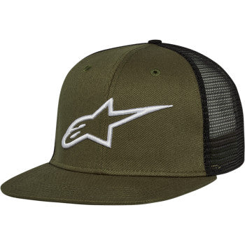 Alpinestars Corp Trucker Hat - Military/Black - One Size