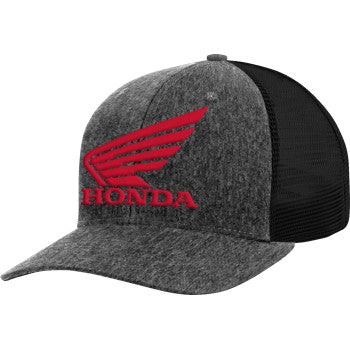 Honda Trucker Hat - Charcoal/Red