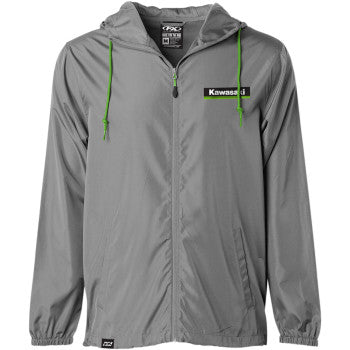 Factory Effex Kawasaki Windbreaker - Charcoal