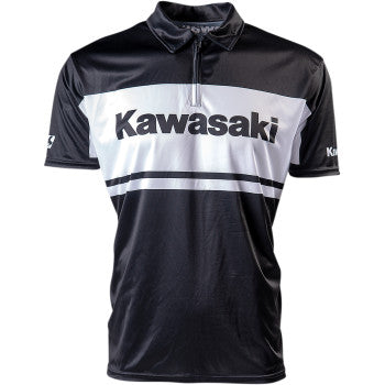 Factory Effex Kawasaki Team Pit Shirt - Black/White