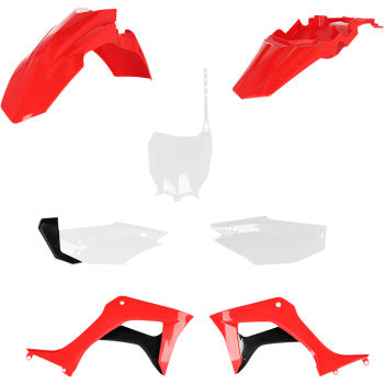 Acerbis Full Body Replacement Plastic Kit, 2019-24, CRF 110