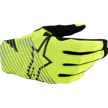 Alpinestars Radar Pro MX Gloves - Fluo Yellow