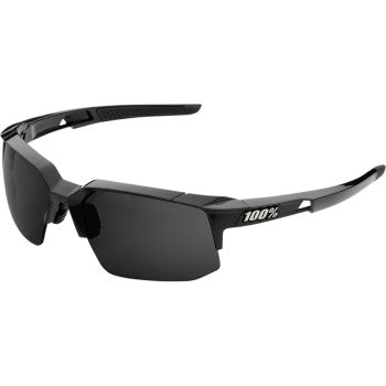 100% Speedcoupe Sunglasses - Black - Gray Polarized