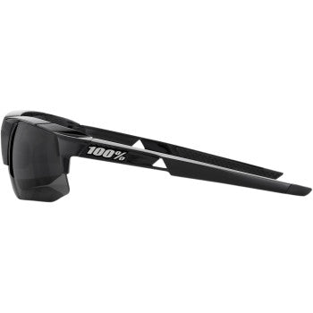 100% Speedcoupe Sunglasses - Black - Gray Polarized