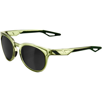 100% Campo Sunglasses - Olive - Black Mirror