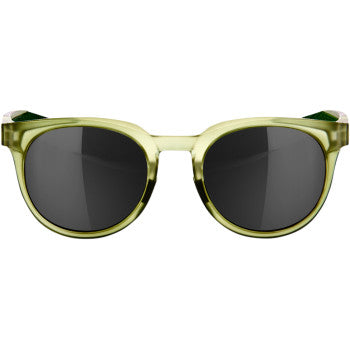 100% Campo Sunglasses - Olive - Black Mirror