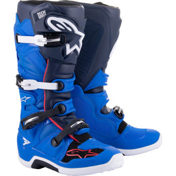 Alpinestars Tech 7 Boots, Blue/Red/Navy