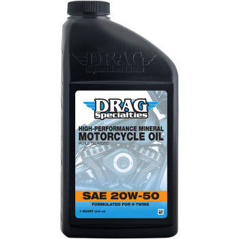 Drag Specialties Oil Engine Oil - 20W-50 - 1 U.S. quart