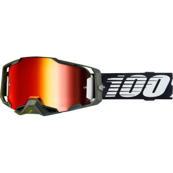 100% Armega Goggle - Soledad - Red Mirror