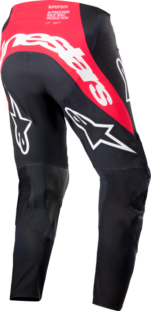 Alpinestars Supertech Ward Pants Black/Red Berry