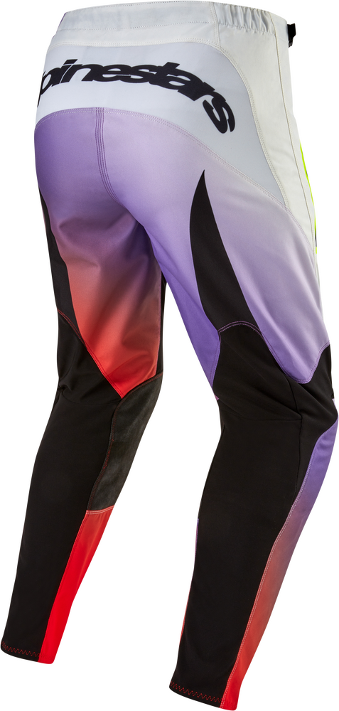 Alpinestars Fluid Lucent Pants White/Neon Red/Yellow Fluo