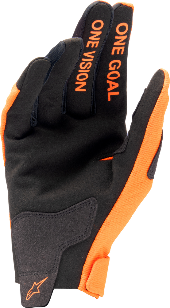 YOUTH Alpinestars Radar Gloves Hot Orange/Black