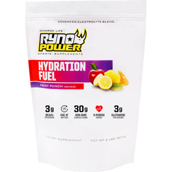 Ryno Power Hydration Fuel Drink Mix - Fruit Punch - 2 lb - 20 Servings