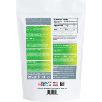 Ryno Power Hydration Fuel Drink Mix - Lemon/Lime - 2 lb - 20 Servings