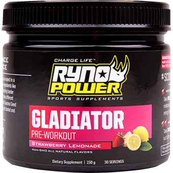 Ryno Power Gladiator Pre-Workout Drink Mix - Tub