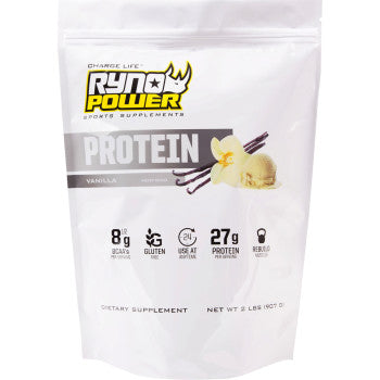 Ryno Power Protein Premium Whey Powder - Vanilla - 2 lb - 20 Servings