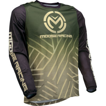 Moose Racing Sahara Jersey - Green/Black