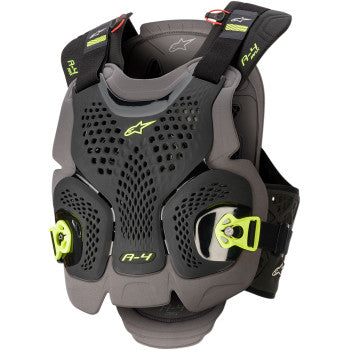 Alpinestars A-4 Max Chest Protector, Black/Yellow