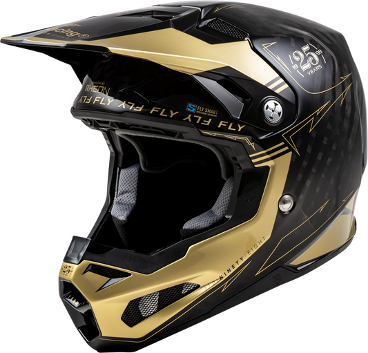 Fly Racing Formula S Carbon Legacy Helmet Black/Gold