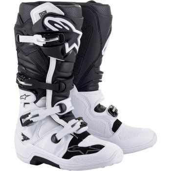 Alpinestars Tech 7 Boots, White/Black