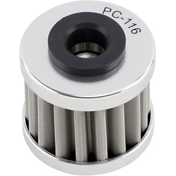 PC Racing Flo® Stainless Steel Oil Filter