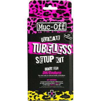 Muc Off Ultimate Tubeless Setup Kit - DH/Trail/Enduro - 30 mm Tape