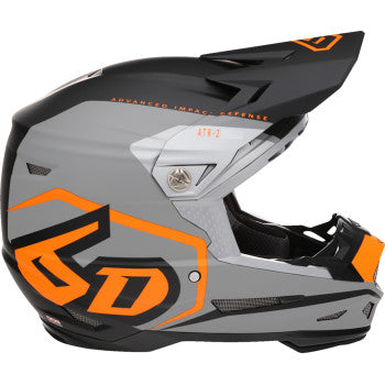 6D Helmets ATR-2 Delta Helmet, Neon Orange