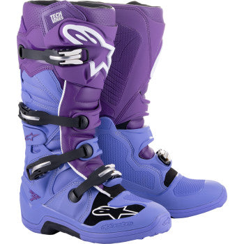 Alpinestars Tech 7 Boots, Purple/White