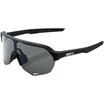 100% S2 Performance Sunglasses, Black Smoke