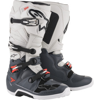 Alpinestars Tech 7 Boots, Grey/White