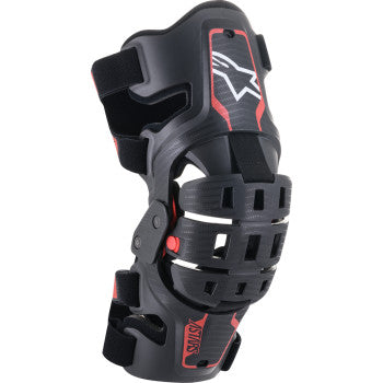 Alpinestars Youth Bionic 5S Knee Braces, black/red