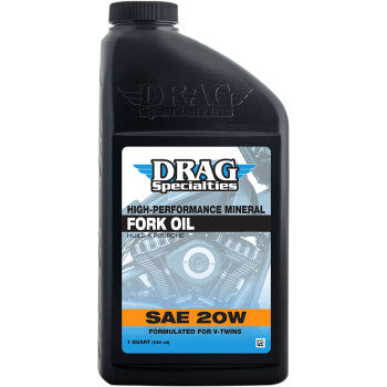 Drag Specialties Oil Fork Oil - 20W, Heavy - 1 U.S. quart