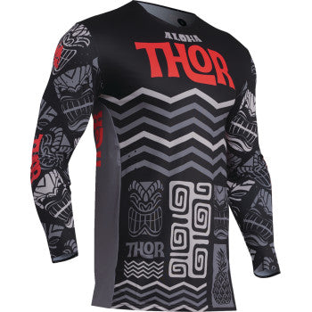 Thor Prime Aloha Jersey - Black/Gray