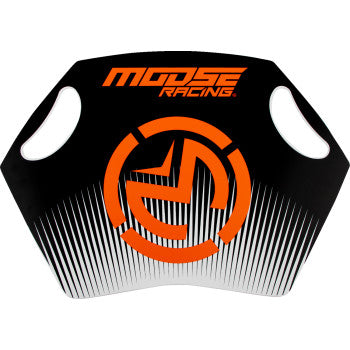 Moose Racing Pit Board - Black/Orange