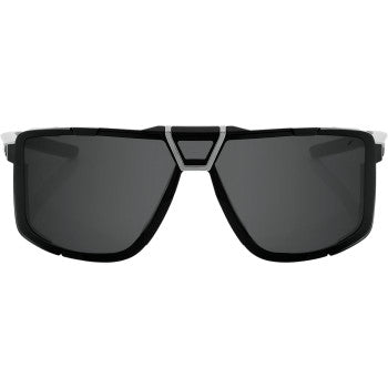 100% Eastcraft Sunglasses, Matte Black - Smoke