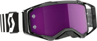 SCOTT PROSPECT RACING GOGGLE BLK/ WHT PURPLE CHROME WORKS