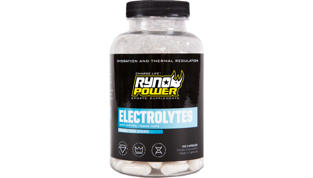 Ryno Power Electrolyte Capsules - 100 ct. Bottle