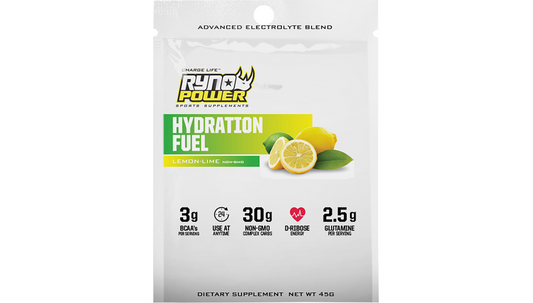 Ryno Power Hydration Fuel Drink Mix - Lemon/Lime - 1 Serving