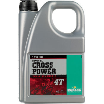 Motorex 10W-50 Cross Power Synthetic 4T Engine Oil 4L