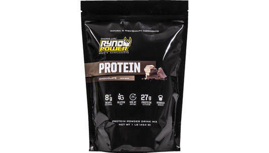 Ryno Power Protein Powder - Chocolate - 1 lb - 10 Servings