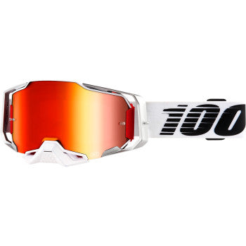 100% Armega Goggles Mirrored Lens