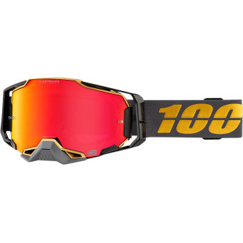 100% Armega Goggles Mirrored Lens